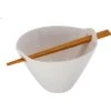 Schaal Met Eetstokjes Porselein