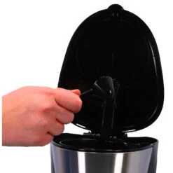 Inventum Koffiezetter 1.25l Zwart/rvs 10 Kopjes -Tefal Winkel 101 0855 4 1