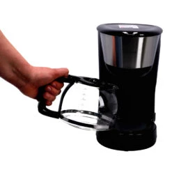 Inventum Koffiezetter 1.25l Zwart/rvs 10 Kopjes -Tefal Winkel 101 0855 5 1