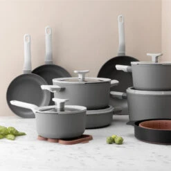 Berghoff Leo Braadpan 26 Cm Met Deksel Lange En Korte Handgreep -Tefal Winkel 101 0857 5 1