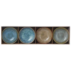 Excellent Houseware Snackschaaltjes Rustiek 4 Stuks 3 Assorti -Tefal Winkel 101 2485 3 1