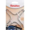 Metaltex Gasbrandverkleiner RVS 2 Stuks -Tefal Winkel 101 3025 1 2