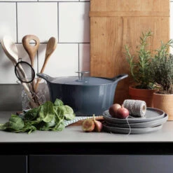 Cuisinox Gietijzeren Braadpan Ø24 Cm Denim Blue -Tefal Winkel 101 3231 2 1