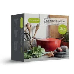 Cuisinox Gietijzeren Braadpan Ø29 Ovaal Volcan Rood Geëmailleerd -Tefal Winkel 101 3279 3 1