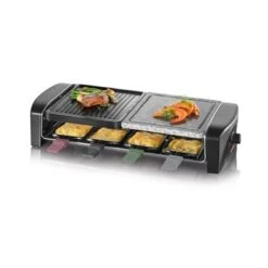 Severin Gourmet En Raclette-grill MetNatuurgrillsteen 8-persoons RG 9645 9 Severin Gourmet En Raclette-grill MetNatuurgrillsteen 8-persoons RG 9645 -Tefal Winkel 101 3699 4 1