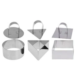 Merkloos Bakringen Set Van 4 3 Assorti Vormen 10 Merkloos Bakringen Set Van 4 3 Assorti Vormen -Tefal Winkel 101 5517 5