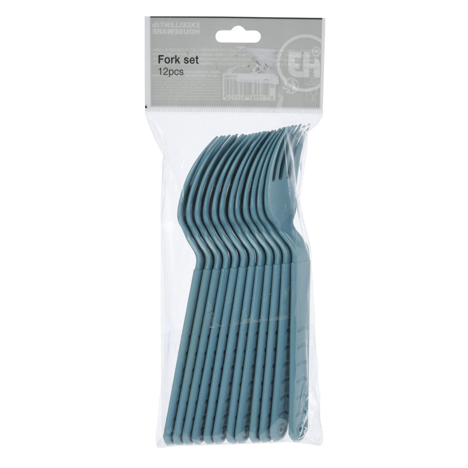 Excellent Houseware Vorkenset 18,5 Cm 12 Stuks 5 Excellent Houseware Vorkenset 18,5 Cm 12 Stuks - Afbeelding 3