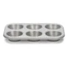 Patisse Muffinvorm 6 Vaks Zilver 1 Patisse Muffinvorm 6 Vaks Zilver -Tefal Winkel 101 6261 1