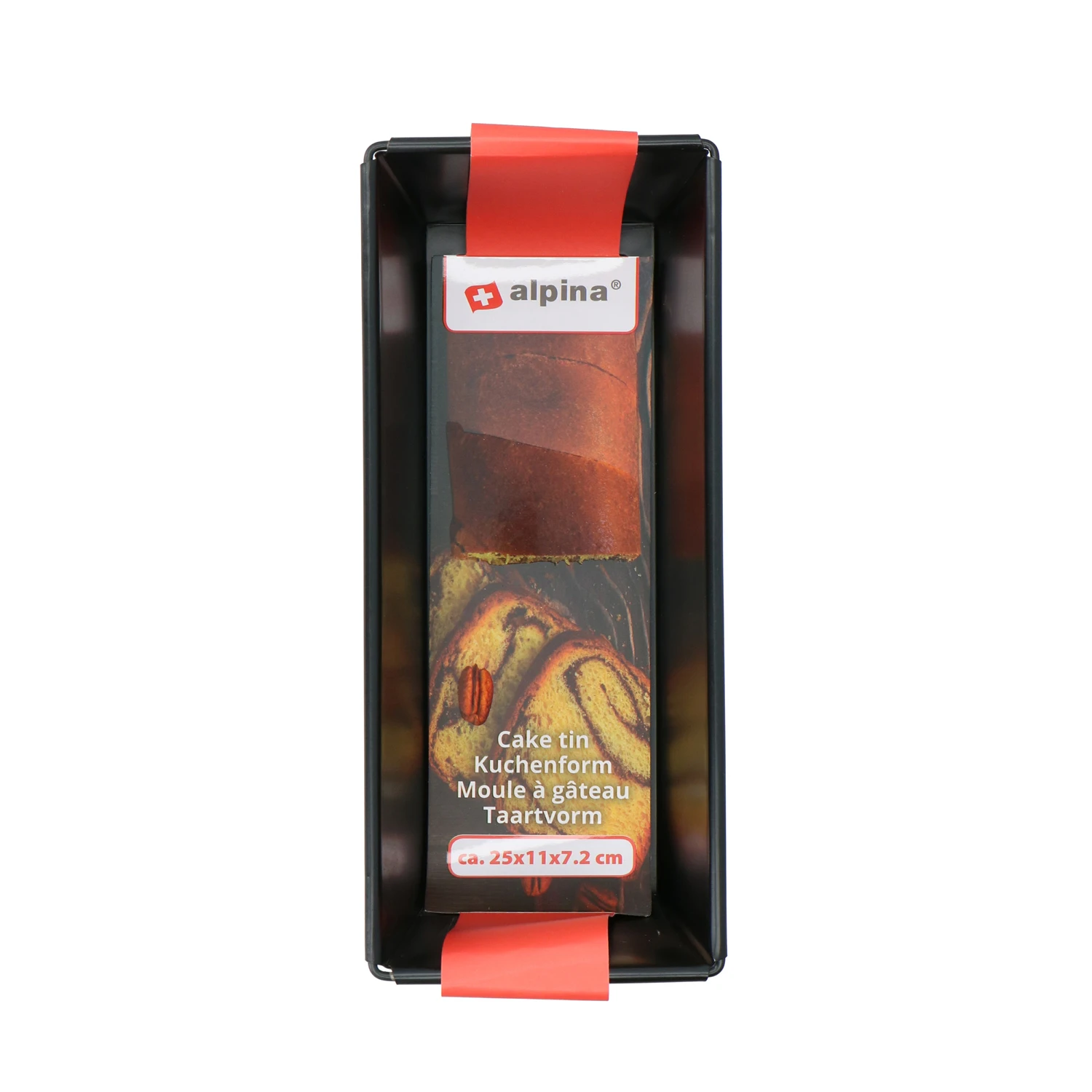 Alpina Cakevorm 25 Cm Staal 3 Alpina Cakevorm 25 Cm Staal