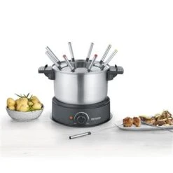 Severin Fondue 1500W 8-persoons Zwart FO 2470 -Tefal Winkel 101 6903 5 1