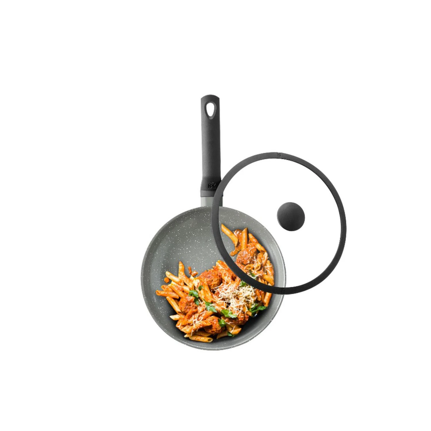 BK Granite Hapjespan Met Deksel Ø28 Cm 5 BK Granite Hapjespan Met Deksel Ø28 Cm - Afbeelding 3