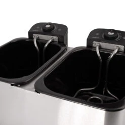 Inventum Friteuse Dubbel GF461 2 X 2,5 L RVS 1800W -Tefal Winkel 101 9419 2 1