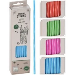 Rietjes Plastic 50 Stuks Assorti Kleur 7 Rietjes Plastic 50 Stuks Assorti Kleur -Tefal Winkel 102 4890 1
