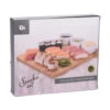 Sushiset Bamboe Porselein 4-delig -Tefal Winkel 104 0630 1