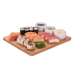 Sushiset Bamboe Porselein 4-delig -Tefal Winkel 104 0630 5 1