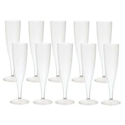 Duni Champagneglazen Crystallo Plastic 10 Stuks 7 Duni Champagneglazen Crystallo Plastic 10 Stuks -Tefal Winkel 105 0145 3 1