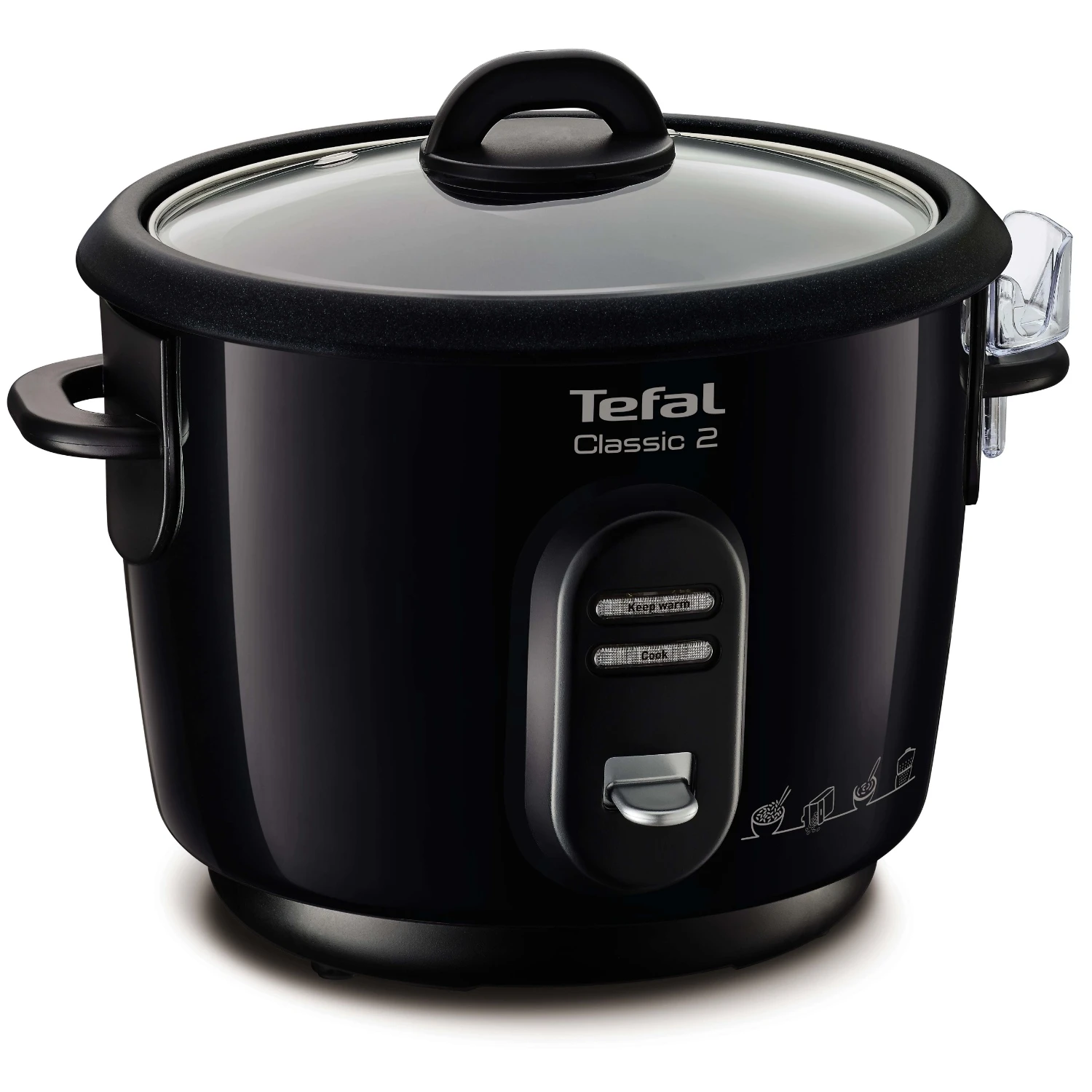 Tefal Rijstkoker Classic Zwart 6K 4 Tefal Rijstkoker Classic Zwart 6K - Afbeelding 2