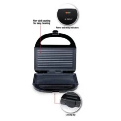 Alpina Contactgrill 750W -Tefal Winkel 209 6779 7 1