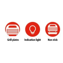 Alpina Contactgrill 750W -Tefal Winkel 209 6779 8 1