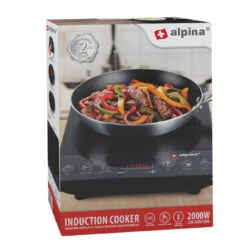 Alpina Inductiekookplaat Enkele Plaat -Tefal Winkel 209 8286 1 1